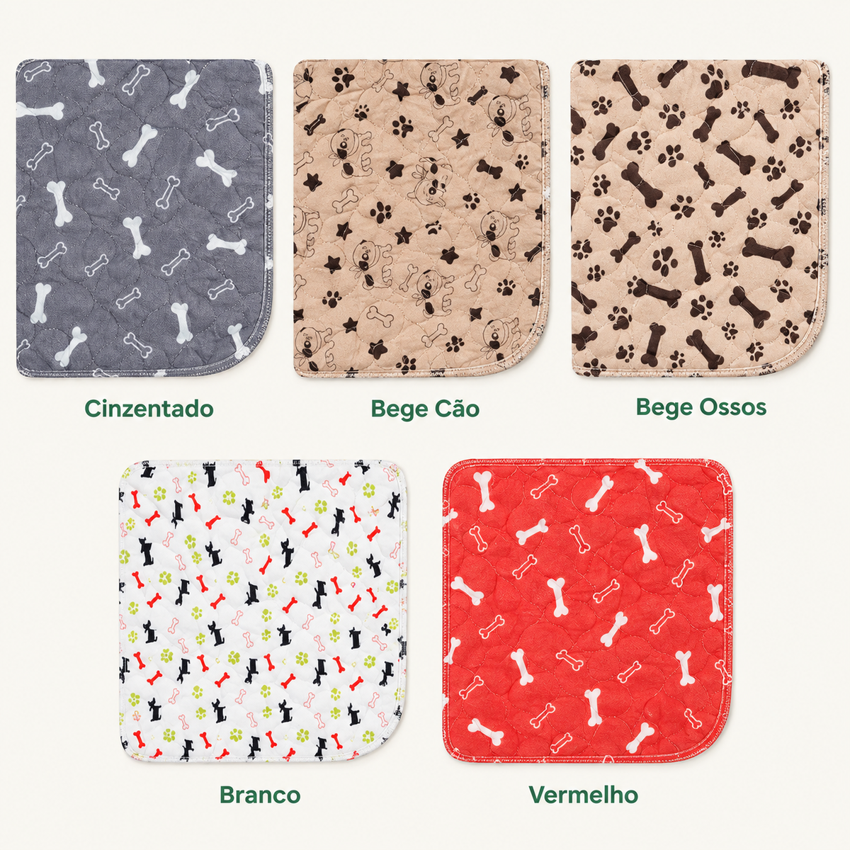 Tapete Higiénico Absorvente Lavável