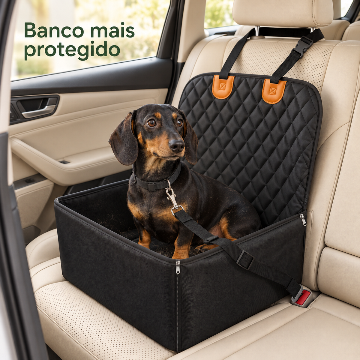 Assento de Carro para Cão