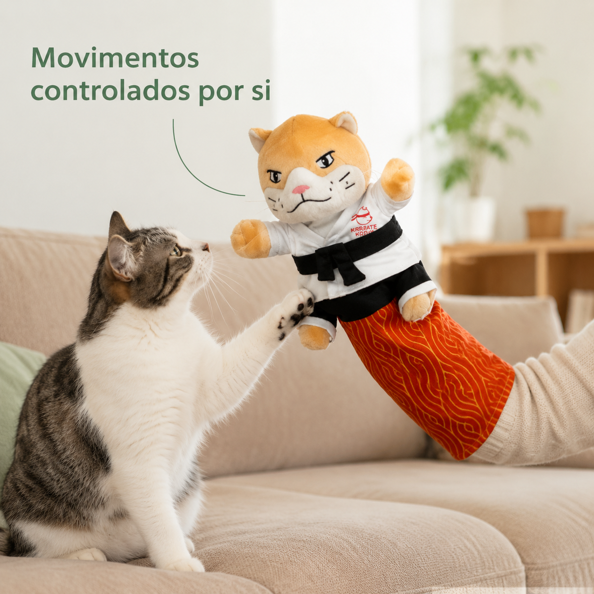 Fantoche Interativo para Gatos