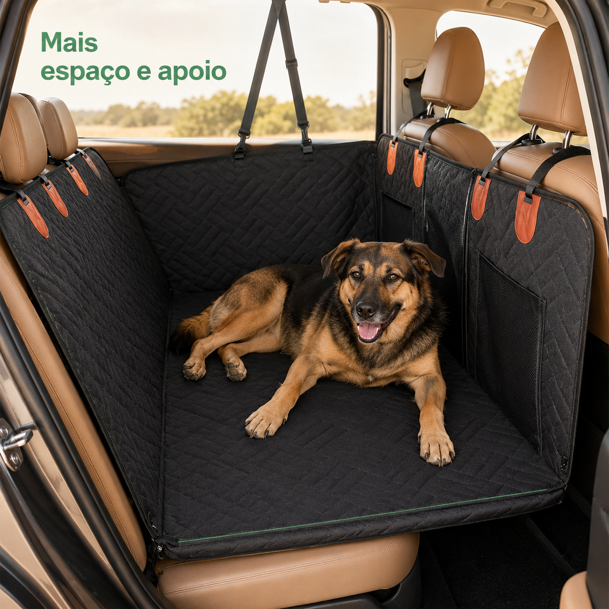 Extensor Rígido de Banco Traseiro para Cães