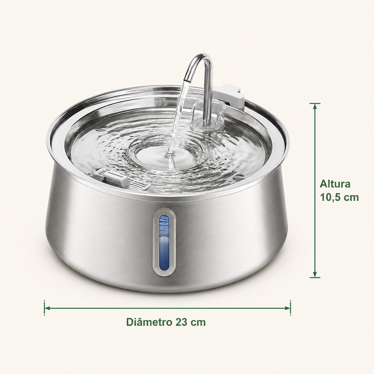 Fonte de Água Inox 4L