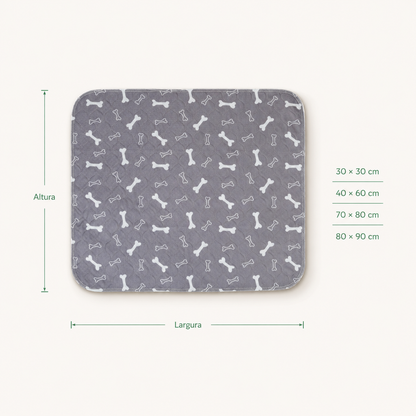 Tapete Higiénico Absorvente Lavável