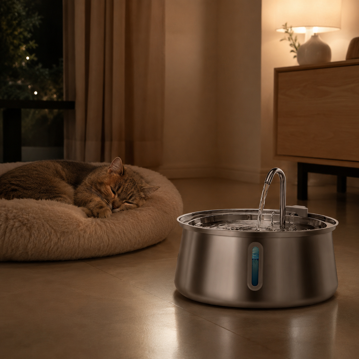Fonte de Água Inox 4L