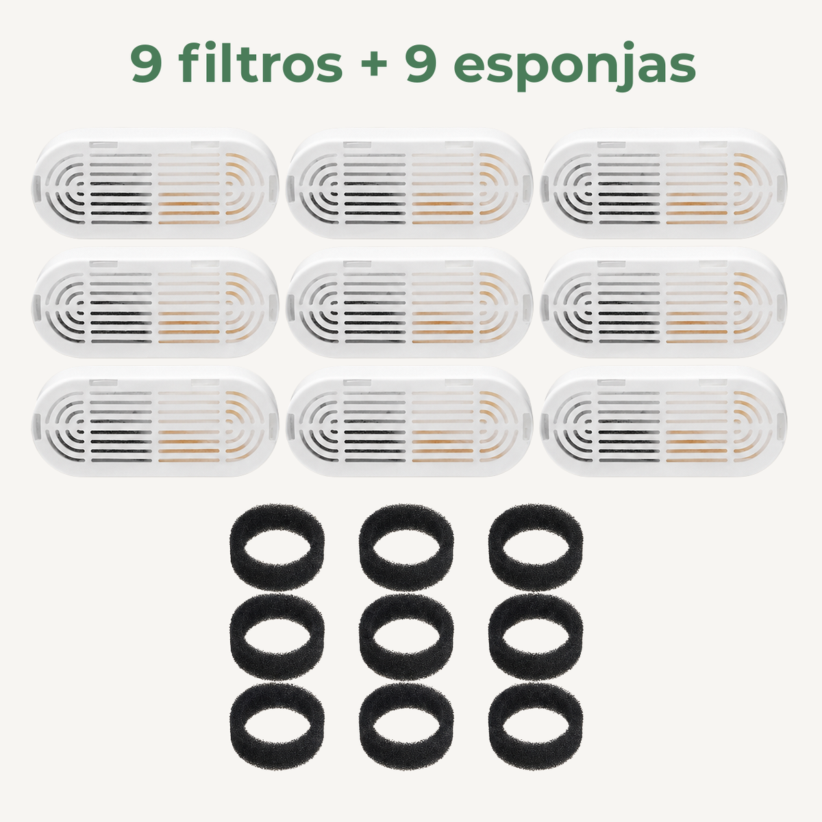 Filtros de Substituição para Fonte de Água Inox 4L
